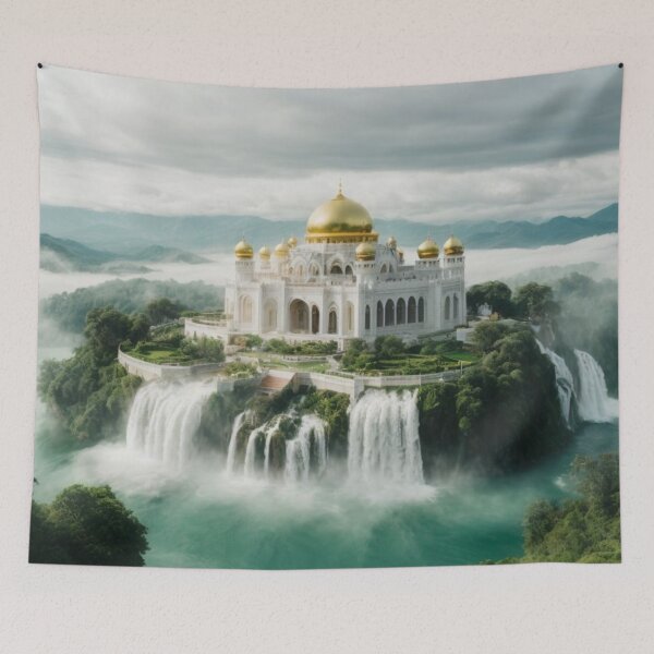 Item preview, A Fantasy Palace in a Mystical Land - 1 designed and sold by nyathiwa.