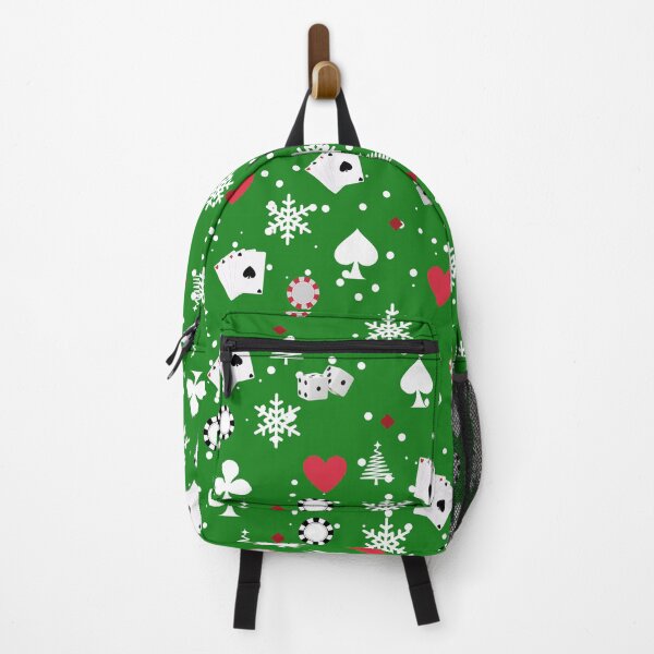 Item preview, Christmas Casino Gambling Poker Pattern designed and sold by SloganExpress.