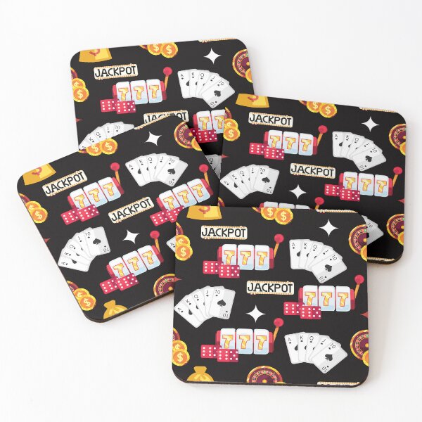Item preview, Casino Gambling Poker Slot Pattern designed and sold by SloganExpress.
