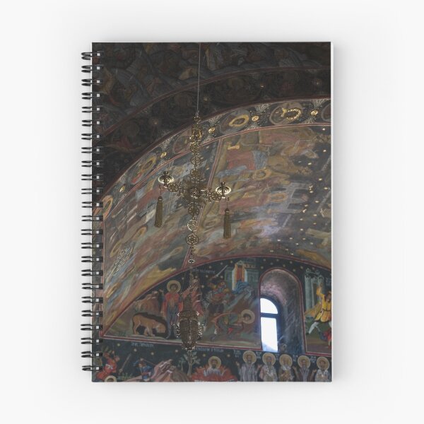 Item preview, Cross Shaped Vigil Light and Fabulous Frescoed Saints Icons designed and sold by Georgia Mizuleva.