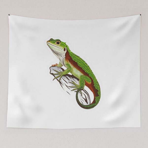 Item preview, Lagarto anolis verde designed and sold by Peter Stawicki.