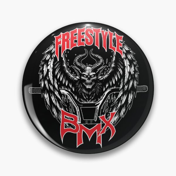 Item preview, Demonic Skull Wings BMX Freestyle Graphic designed and sold by Tong4130.