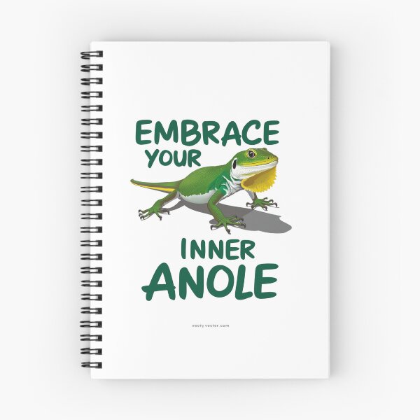 Item preview, Embrace Your Inner Anole Green Lizard Design designed and sold by Peter Stawicki.