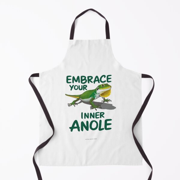 Item preview, Embrace Your Inner Anole Green Lizard Design designed and sold by Peter Stawicki.
