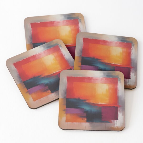 Item preview, Rothko-Inspired Midcentury Modern Print designed and sold by PinUpPizzazz.