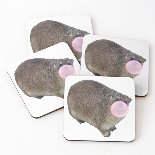 Item preview, Bubblegum rock hyrax dassie  designed and sold by SillyLittleSnek.