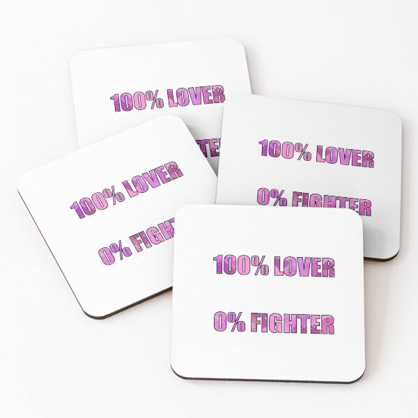 Item preview, Lover not a fighter designed and sold by Hannahrose96.