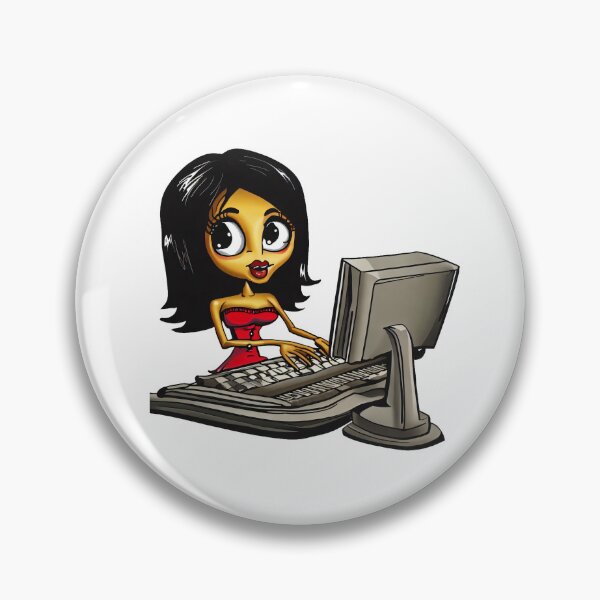 Item preview, Boss Lady Cartoon designed and sold by Eso-Genesis.