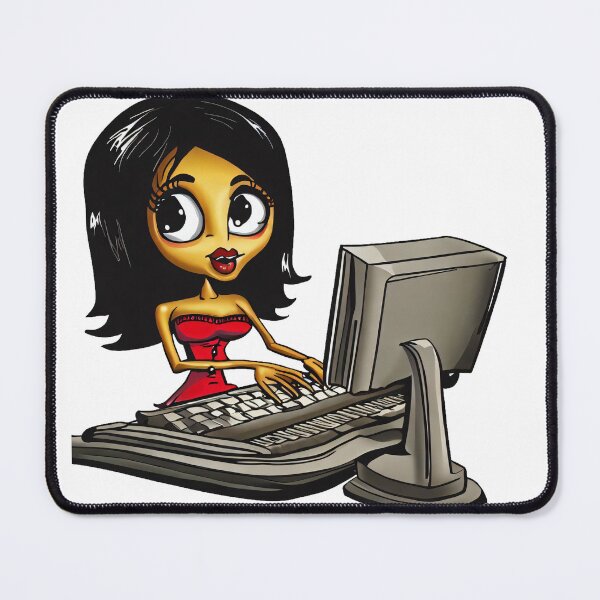 Item preview, Boss Lady Cartoon designed and sold by Eso-Genesis.