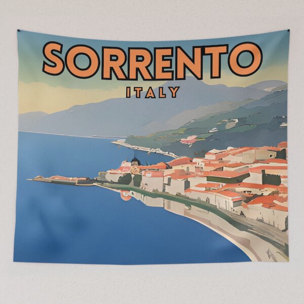Item preview, Sorrento Italy Vintage Retro Travel designed and sold by ZionPosteria.
