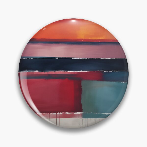Item preview, Rothko-Inspired Midcentury Modern Print designed and sold by PinUpPizzazz.