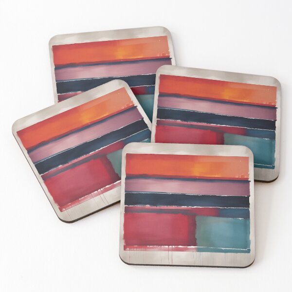 Item preview, Rothko-Inspired Midcentury Modern Print designed and sold by PinUpPizzazz.