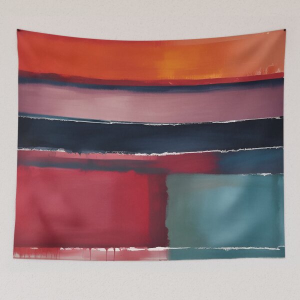 Item preview, Rothko-Inspired Midcentury Modern Print designed and sold by PinUpPizzazz.