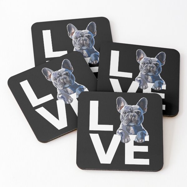Item preview, French Bulldog Love designed and sold by Just-Arts-4U.