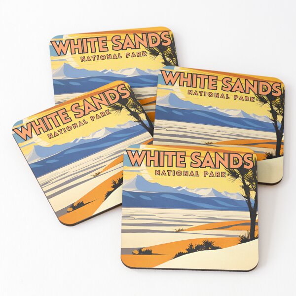 Item preview, White Sands National Park Vintage Retro Travel designed and sold by ZionPosteria.