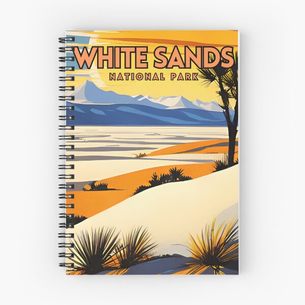 Item preview, White Sands National Park Vintage Retro Travel designed and sold by ZionPosteria.