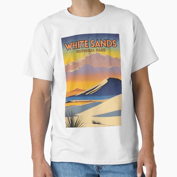 Item preview, White Sands National Park Vintage Travel designed and sold by ZionPosteria.