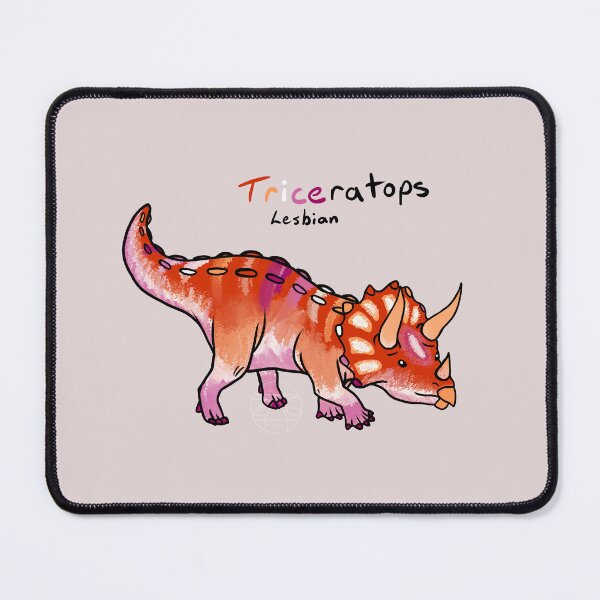 Item preview, Pridasaurus - Triceratops - Lesbian designed and sold by Ziiteara.