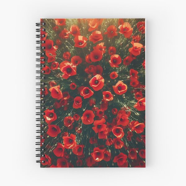 Item preview, Poppies top view designed and sold by bernhagen.
