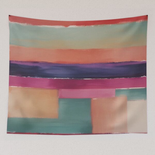 Item preview, Rothko-Inspired Midcentury Modern Print designed and sold by PinUpPizzazz.