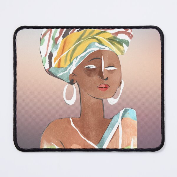 Item preview, African Artwork Abstract Queen designed and sold by ModkMerch.