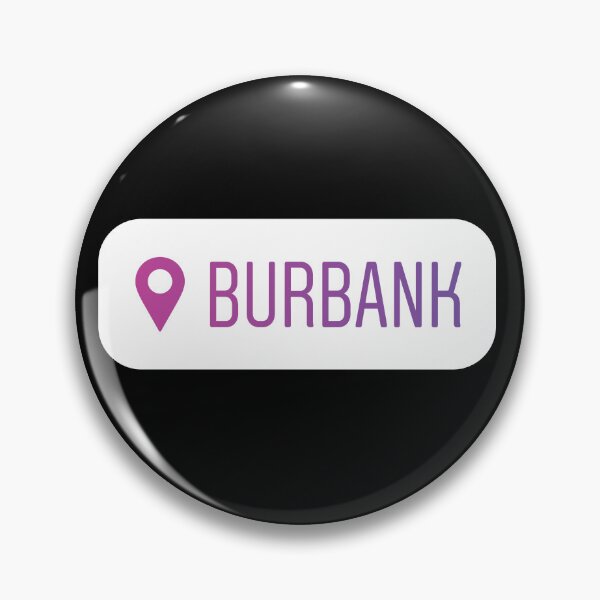 Item preview, Burbank Geotag  designed and sold by orlumbuspirate.
