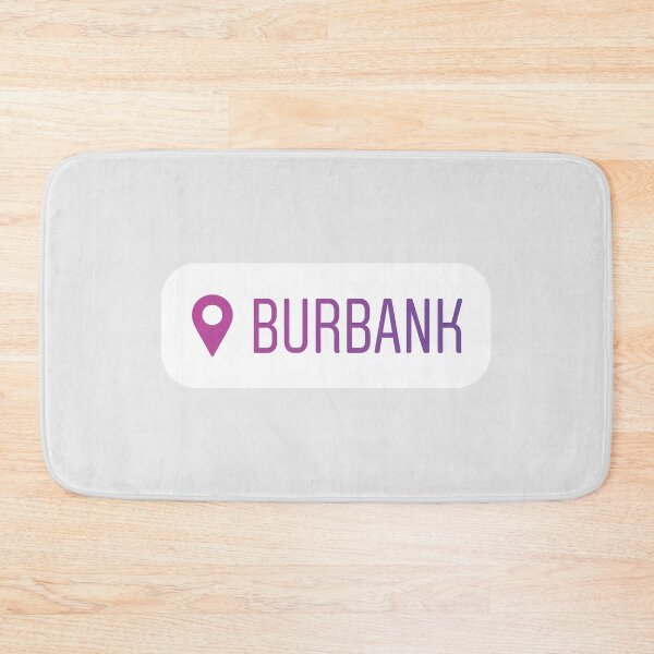 Item preview, Burbank Geotag  designed and sold by orlumbuspirate.