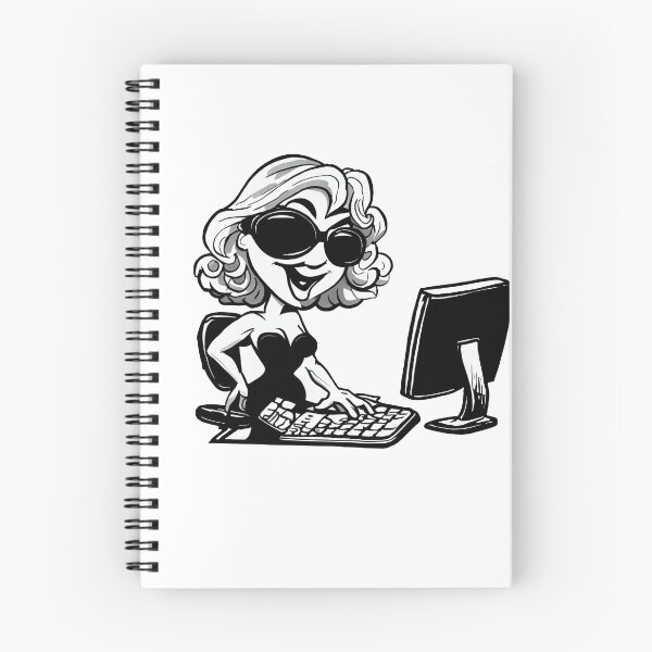 Item preview, Boss Lady Cartoon designed and sold by Eso-Genesis.