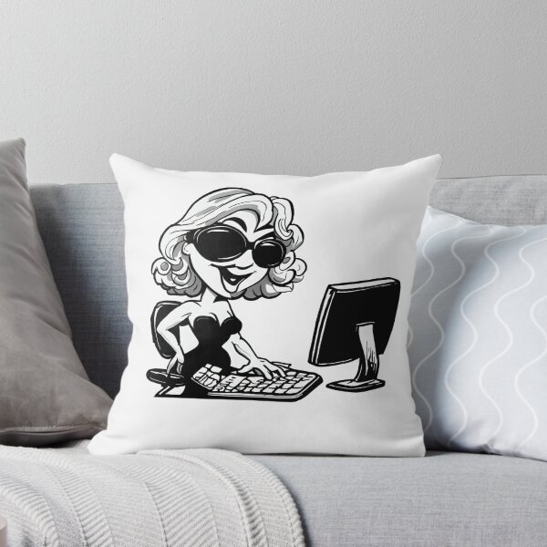 Item preview, Boss Lady Cartoon designed and sold by Eso-Genesis.