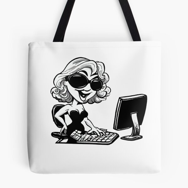 Item preview, Boss Lady Cartoon designed and sold by Eso-Genesis.