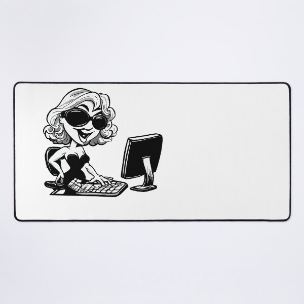 Item preview, Boss Lady Cartoon designed and sold by Eso-Genesis.