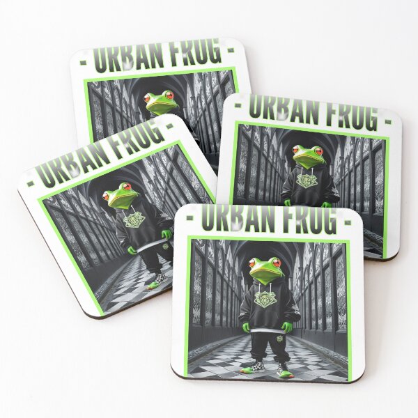 Item preview, Urban Frog with Cool background  designed and sold by EmeraldCauldren.