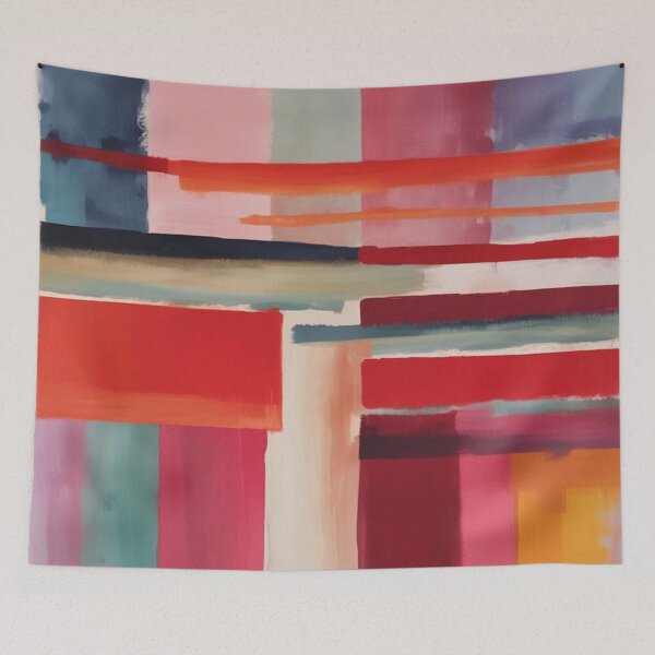 Item preview, Rothko-Inspired Midcentury Modern Print designed and sold by PinUpPizzazz.