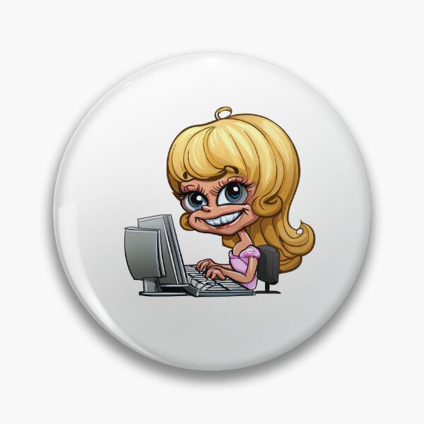 Item preview, Boss Lady Cartoon designed and sold by Eso-Genesis.