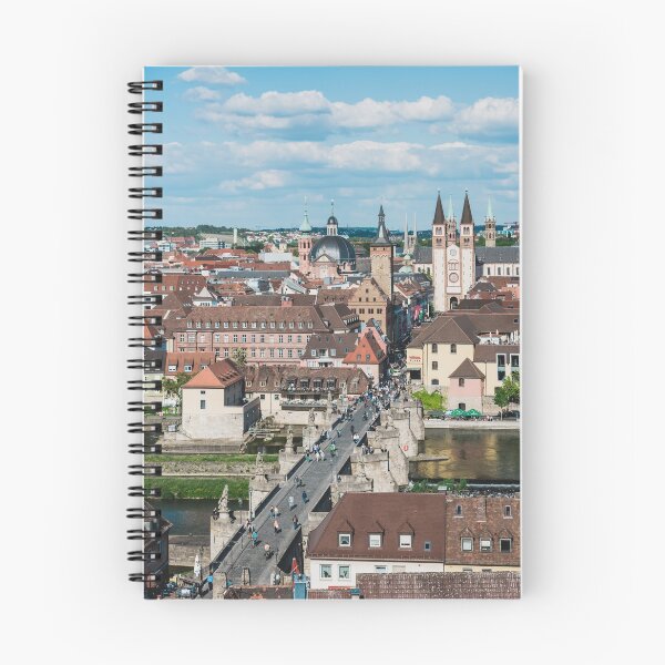 Item preview, Aerial view of the historic city of Wurzburg designed and sold by dvoevnore.