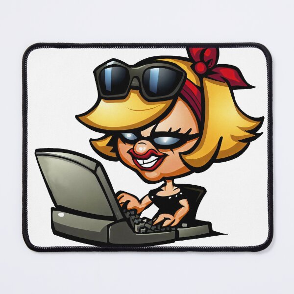 Item preview, Boss Lady Cartoon designed and sold by Eso-Genesis.