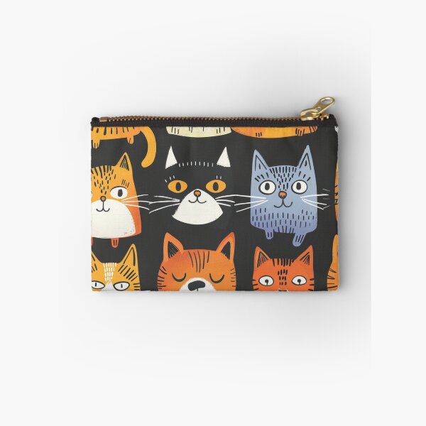Item preview, Happy cats faces pattern designed and sold by SmileshareShop.