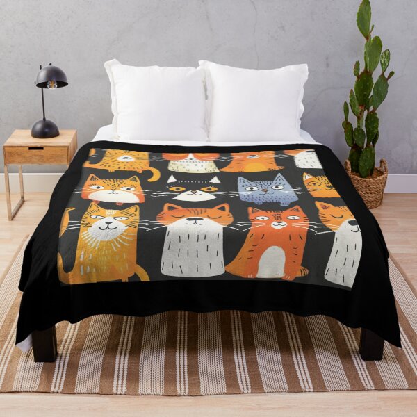 Item preview, Happy cats faces pattern designed and sold by SmileshareShop.