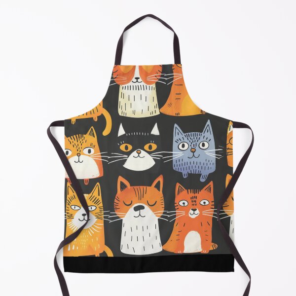 Item preview, Happy cats faces pattern designed and sold by SmileshareShop.