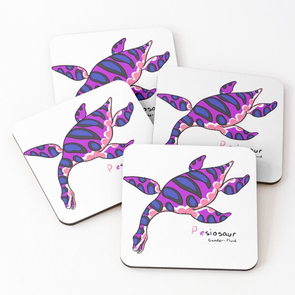 Item preview, Pridasaurus - Plesiosaur - Genderfluid designed and sold by Ziiteara.
