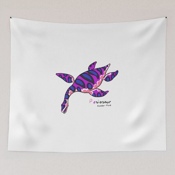 Item preview, Pridasaurus - Plesiosaur - Genderfluid designed and sold by Ziiteara.