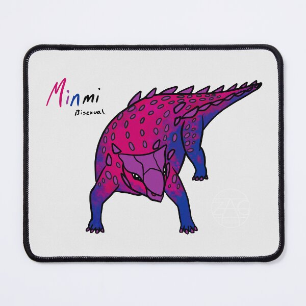 Item preview, Pridasaurus - Minmi - Bisexual designed and sold by Ziiteara.