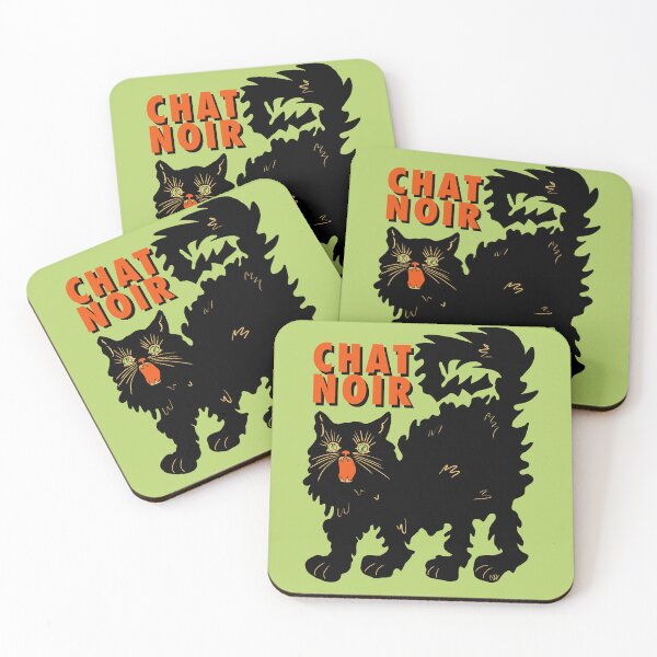 Item preview, Le Chat Noir Bold Graphic designed and sold by nellaquarelle.