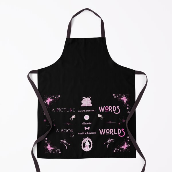Item preview, A Thousand Words (black and pink) designed and sold by ProsetoPrint.