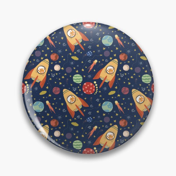 Item preview, Colorful Childrens Spaceship Astronomy Design  designed and sold by LMStudioDesigns.
