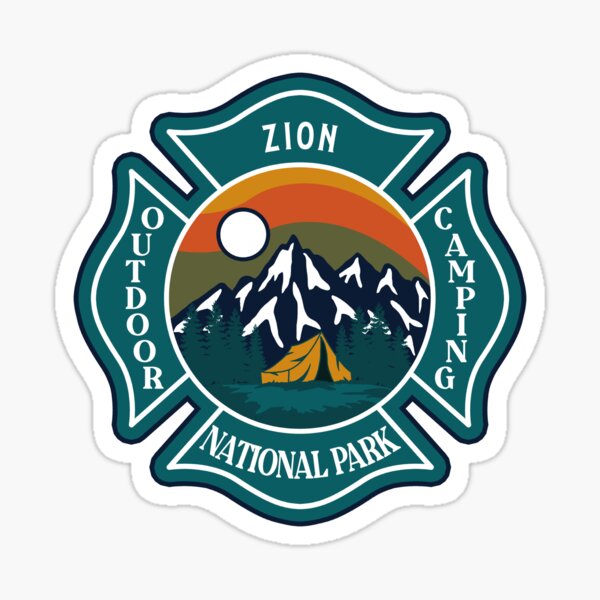 Vista previa del artículo con la obra «Parque Nacional Zion-Vintage», diseñado y vendido por graphic-map.