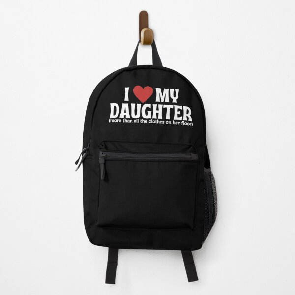Item preview, I Love My Daughter Heart More Than The Clothes On Her Floor designed and sold by SunfullyYours.