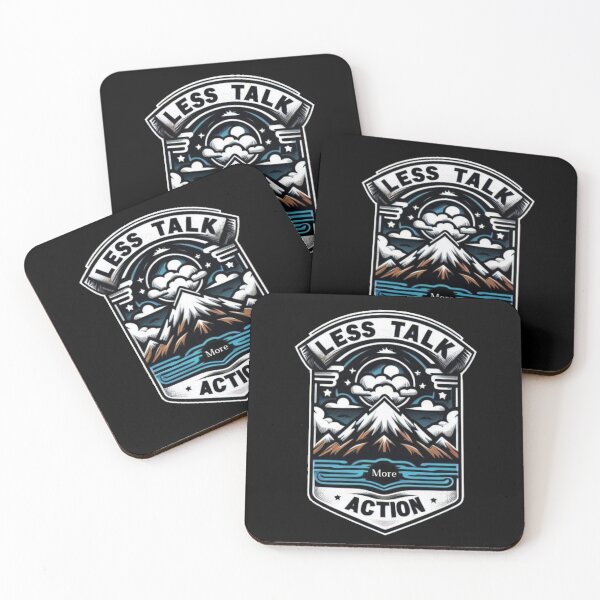 Item preview, Less Talk More Action designed and sold by Anupios.