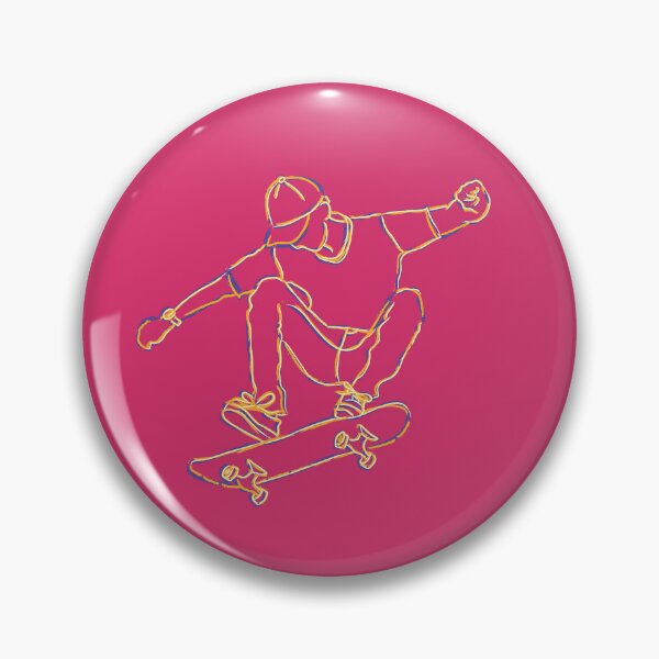 Item preview, Live Fast, Skate Hard (Pink Background) designed and sold by RanRanDesigns.