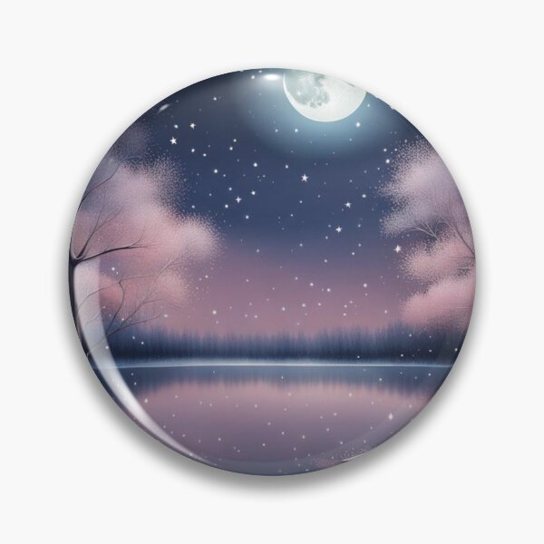 Item preview, moon over the lake designed and sold by jeffereysonlov.